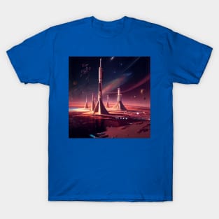 Interplanetary Spaceport T-Shirt